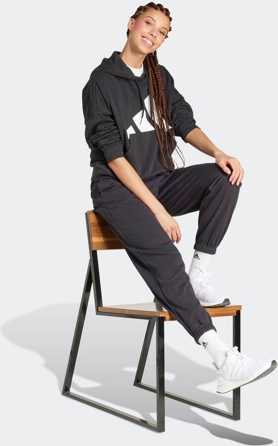 Adidas Sweater Essentials Big Logo French Terry Loose Hoodie - Foto 5