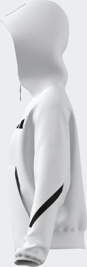 Adidas Witte Zip-Through Hoodie voor Vrouwen White Dames - Foto 15