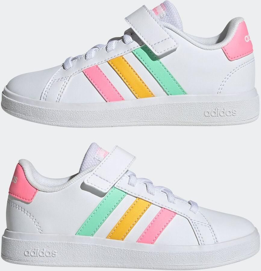 Adidas Sportswear Klittenbandschoenen GRAND COURT 2.0 KIDS Design geïnspireerd op de adidas Superstar - Foto 4
