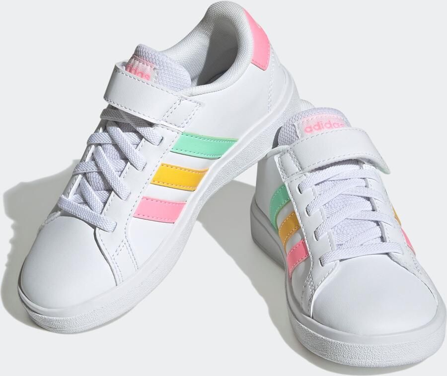Adidas Sportswear Klittenbandschoenen GRAND COURT 2.0 KIDS Design geïnspireerd op de adidas Superstar - Foto 6