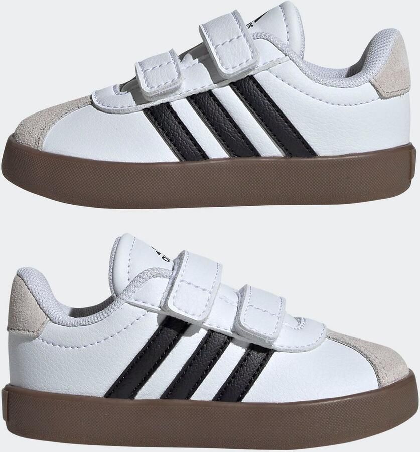 Adidas Sportswear Klittenbandschoenen VL COURT 3.0 KIDS geïnspireerd door het ontwerp van de adidas samba - Foto 11