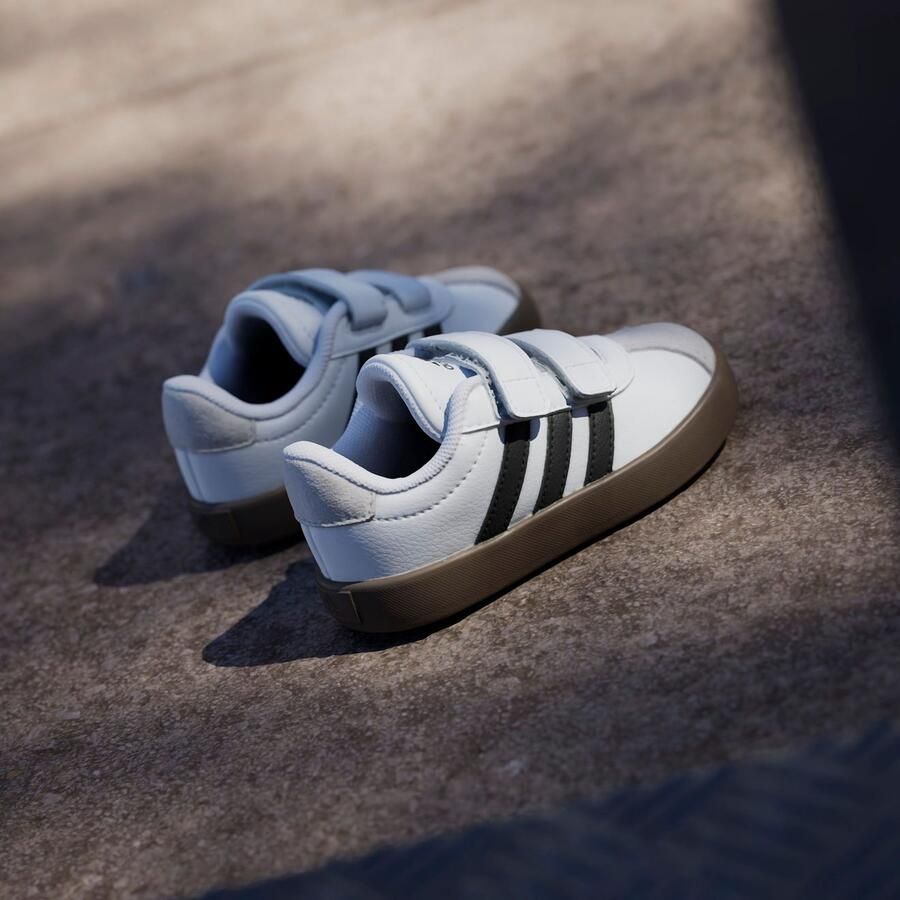 Adidas Sportswear Klittenbandschoenen VL COURT 3.0 KIDS geïnspireerd door het ontwerp van de adidas samba - Foto 5