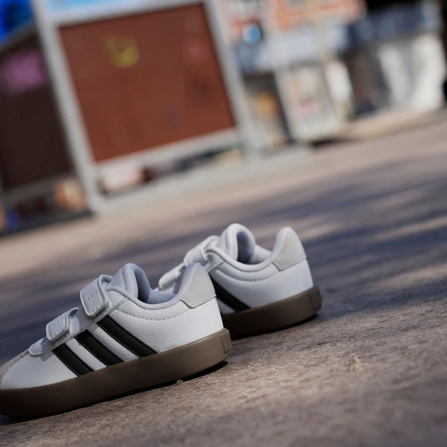 Adidas Sportswear Klittenbandschoenen VL COURT 3.0 KIDS geïnspireerd door het ontwerp van de adidas samba - Foto 6