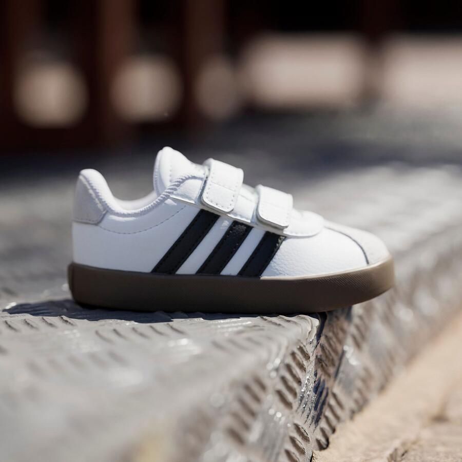 Adidas Sportswear Klittenbandschoenen VL COURT 3.0 KIDS geïnspireerd door het ontwerp van de adidas samba - Foto 7