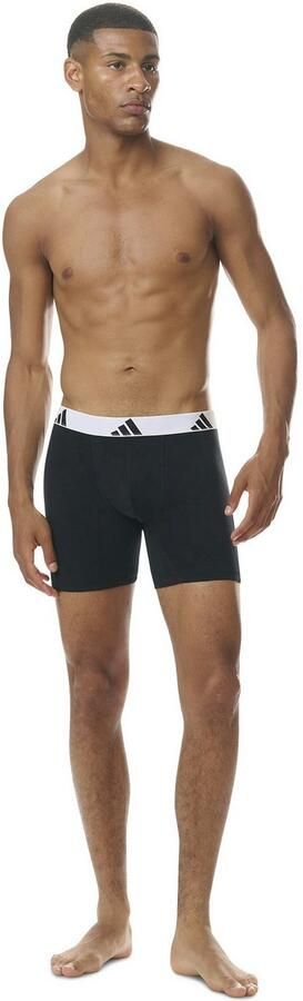 Adidas Sportswear Lange boxershort Active Flex Cotton elastisch logoband sportieve look zonder opening (Set van 3) - Foto 6