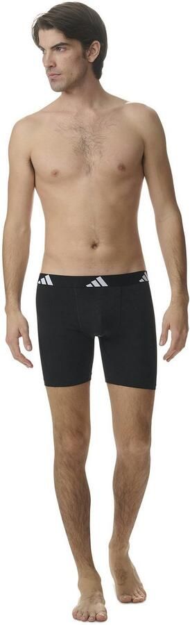 Adidas Sportswear Lange boxershort Active Flex Cotton elastisch logoband sportieve look zonder opening (Set van 3) - Foto 5