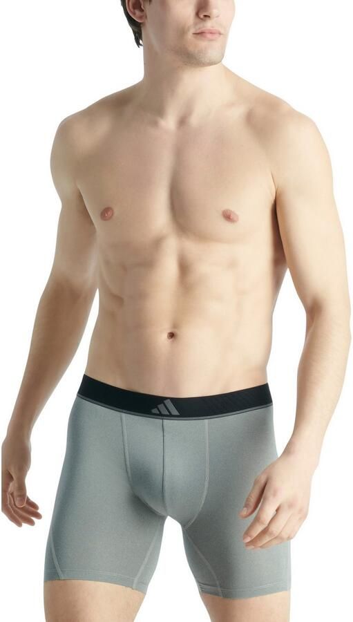 Adidas Sportswear Lange boxershort Active Micro Flex Logo-band elastisch microvezel zonder opening (Set van 3) - Foto 4
