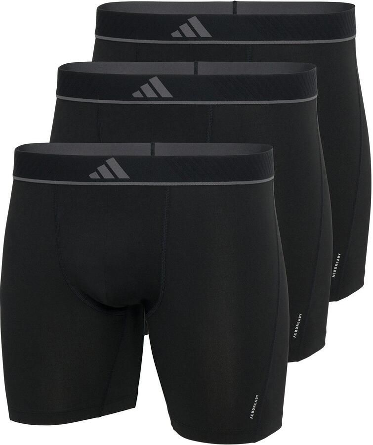 Adidas Sportswear Lange boxershort Active Micro Flex Logo-band elastisch microvezel zonder opening (Set van 3) - Foto 7