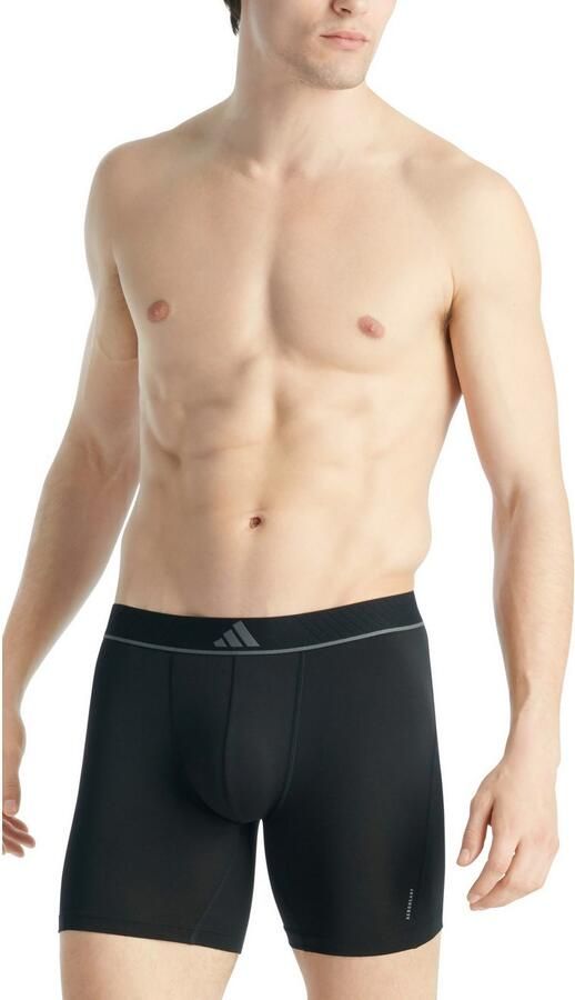 Adidas Sportswear Lange boxershort Active Micro Flex Logo-band elastisch microvezel zonder opening (Set van 3) - Foto 2