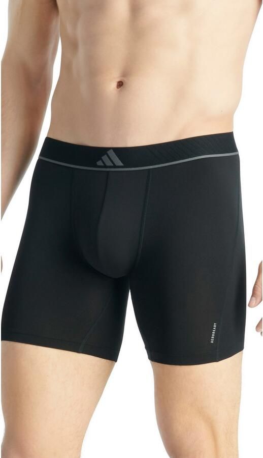 Adidas Sportswear Lange boxershort Active Micro Flex Logo-band elastisch microvezel zonder opening (Set van 3) - Foto 3