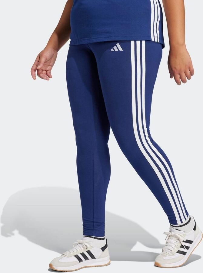 Adidas Essentials 3-Stripes Katoenen Legging (Grote Maat) - Foto 3