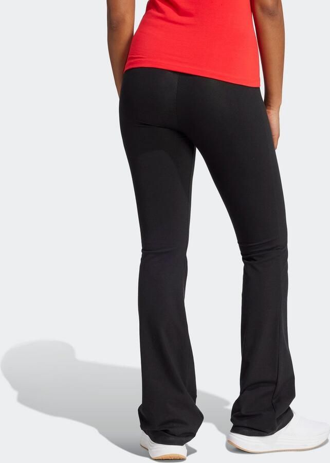 Adidas Sportswear Legging W SL SJ FLARLEG Hoge band uitlopende beenvorm (1-delig) - Foto 3