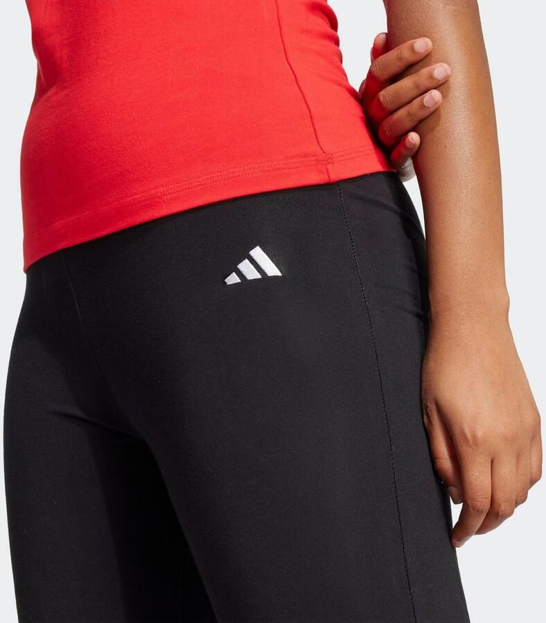 Adidas Sportswear Legging W SL SJ FLARLEG Hoge band uitlopende beenvorm (1-delig)