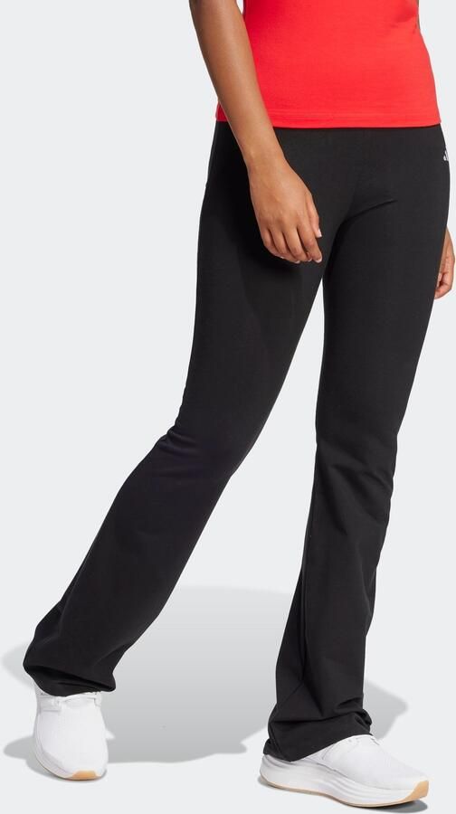 Adidas Sportswear Legging W SL SJ FLARLEG Hoge band uitlopende beenvorm (1-delig) - Foto 6