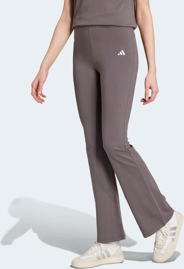 Adidas Sportswear Legging W SL SJ FLARLEG Hoge band uitlopende beenvorm (1-delig) - Foto 6