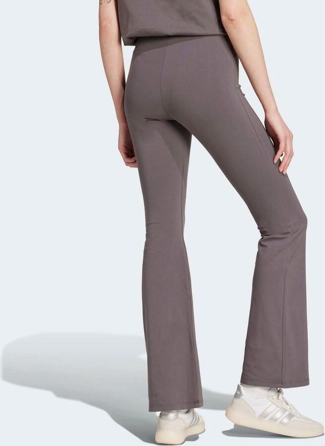 Adidas Sportswear Legging W SL SJ FLARLEG Hoge band uitlopende beenvorm (1-delig) - Foto 3