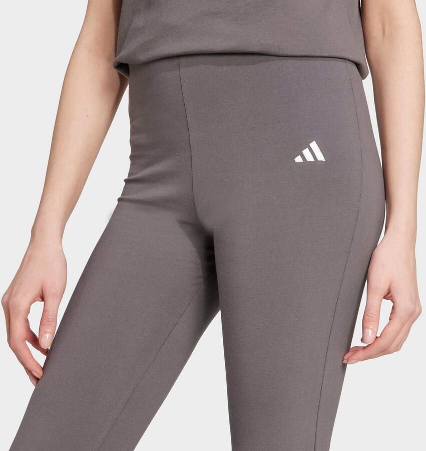 Adidas Sportswear Legging W SL SJ FLARLEG Hoge band uitlopende beenvorm (1-delig) - Foto 2