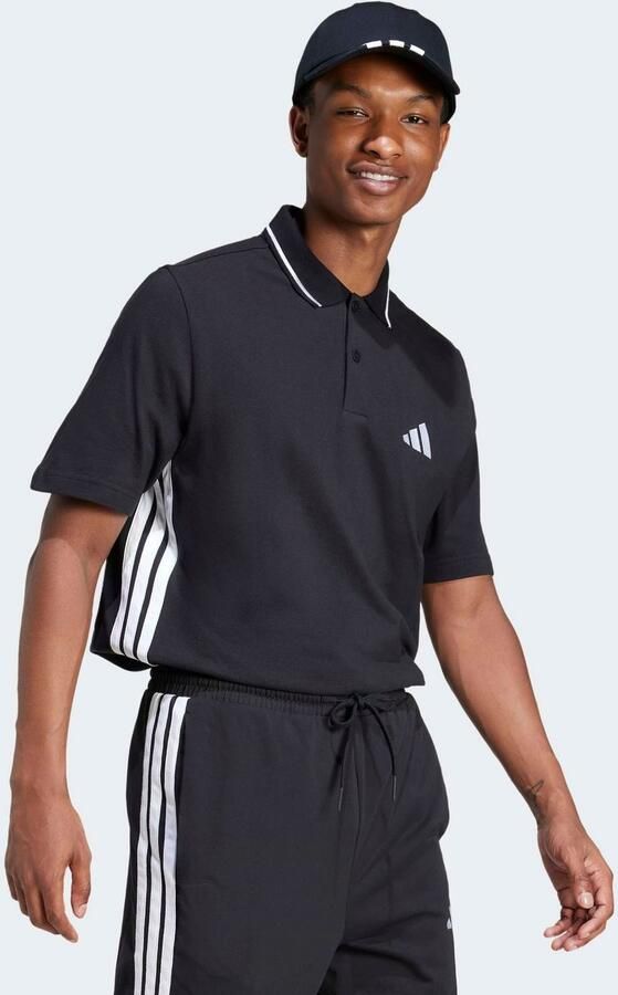 Adidas Essentials 3-Stripes Piqué Poloshirt - Foto 3