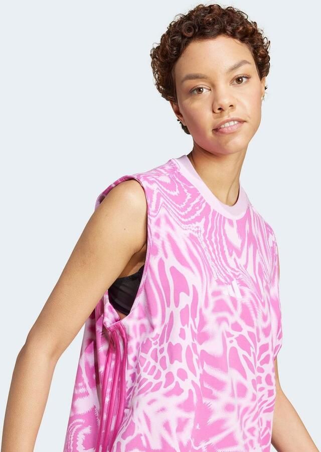 Adidas Sportswear Shirtjurk W AOP 3S DRE (1-delig) - Foto 2