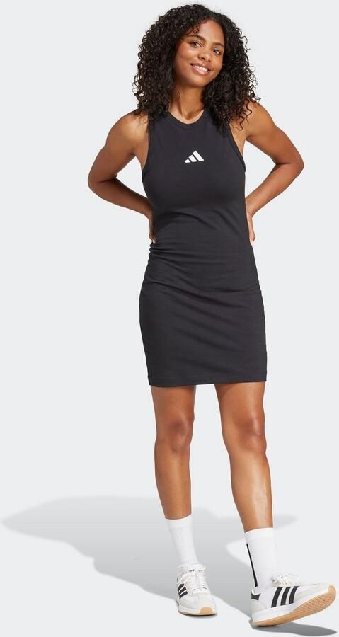 Adidas Sportieve Zwarte Jurk Future Icons Black Dames - Foto 4
