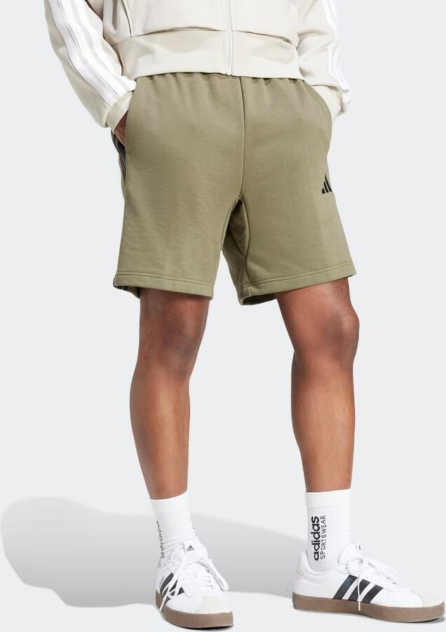 Adidas Sportswear Sweatshorts met labelstitching en elastische band - Foto 3