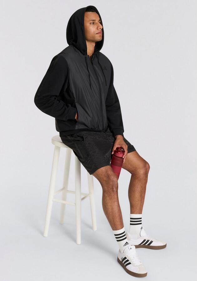 Adidas Sportswear Korte regular fit broek met elastische band model 'TIRO' - Foto 4