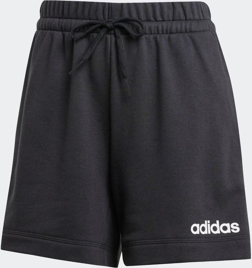Adidas Sportswear Short W LIN FT SHO Middelhoge taille met trekkoord van zachte French Terry (1-delig) - Foto 8