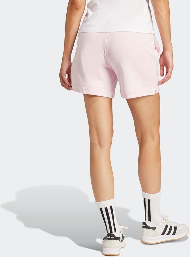 Adidas Sportswear Short W LIN FT SHO Middelhoge taille met trekkoord van zachte French Terry (1-delig) - Foto 4