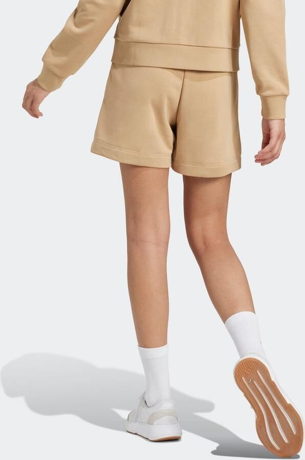 Adidas Sportswear Short W LIN FT SHO Middelhoge taille met trekkoord van zachte French Terry (1-delig) - Foto 6