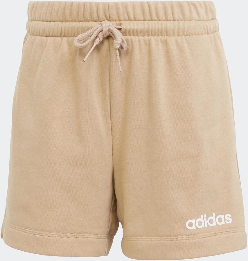 Adidas Sportswear Short W LIN FT SHO Middelhoge taille met trekkoord van zachte French Terry (1-delig) - Foto 3