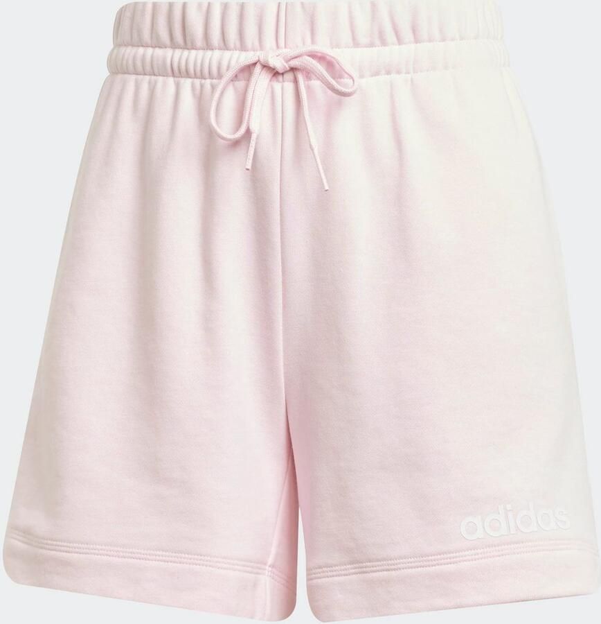 Adidas Sportswear Short W LIN FT SHO Middelhoge taille met trekkoord van zachte French Terry (1-delig) - Foto 2