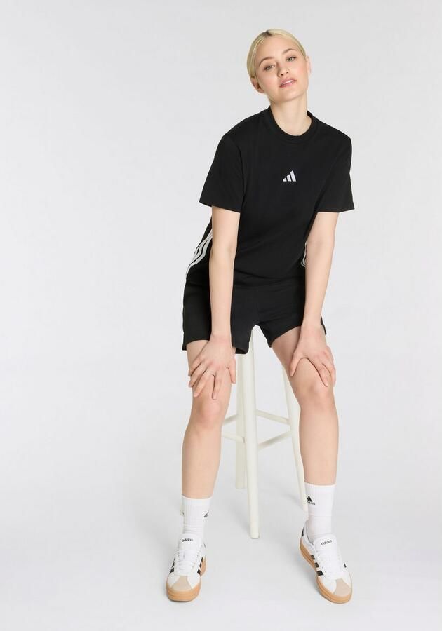 Adidas Essentials 3-Stripes Katoenen T-shirt - Foto 8