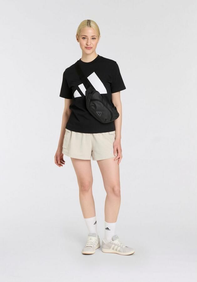 Adidas Sportswear Regular fit sweatshorts met logostitching - Foto 5