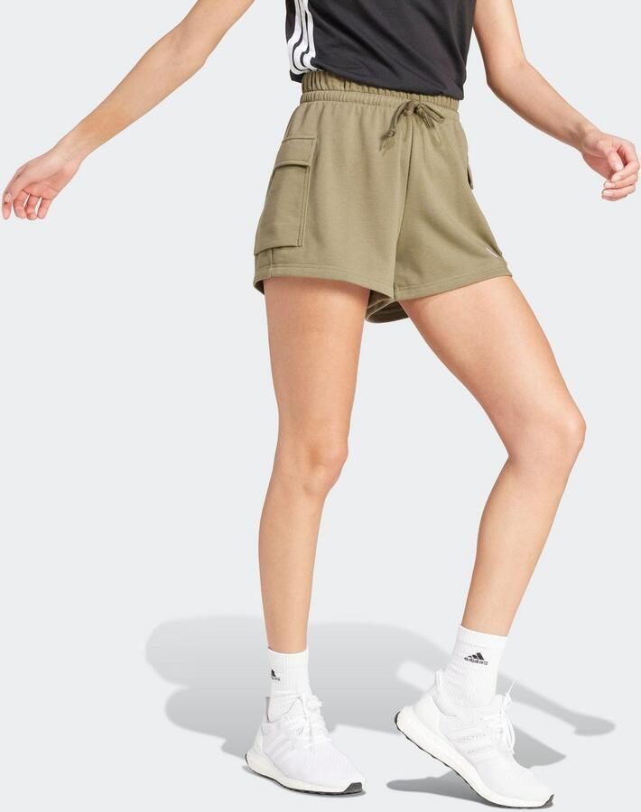 Adidas Essentials Small Logo French Terry Cargo Short - Foto 3