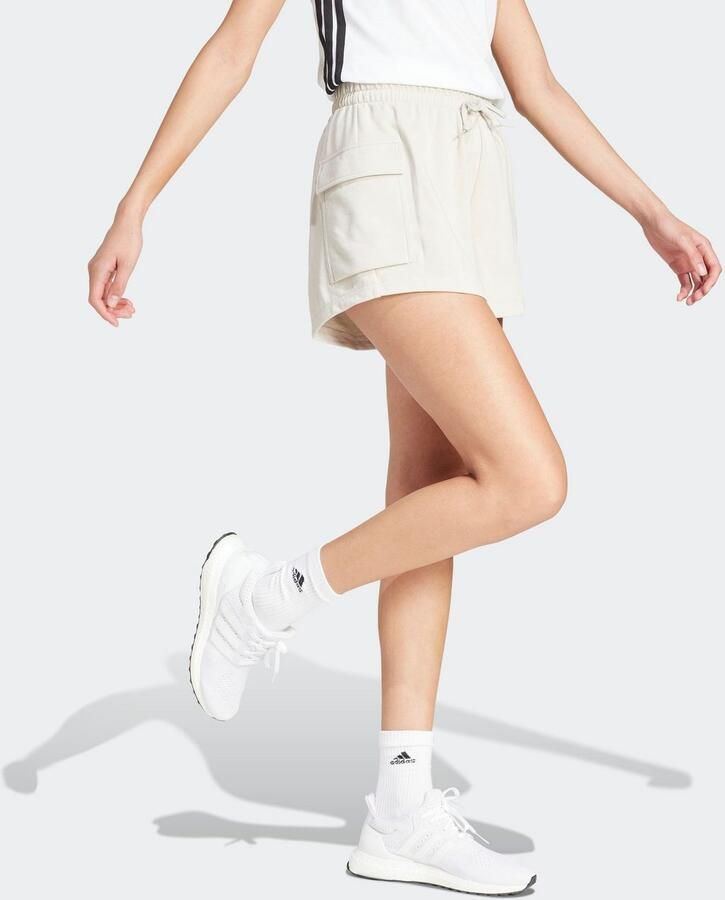 Adidas Sportswear Regular fit sweatshorts met logostitching - Foto 3