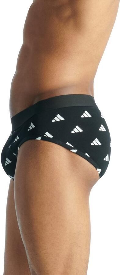 Adidas Sportswear Slip Active Flex Cotton elastisch logoband schuurvrij draagcomfort zonder opening (Set van 3) - Foto 5