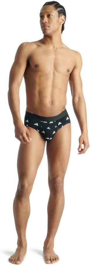 Adidas Sportswear Slip Active Flex Cotton elastisch logoband schuurvrij draagcomfort zonder opening (Set van 3) - Foto 6