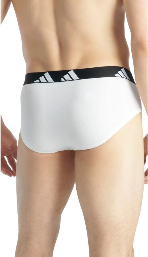 Adidas Sportswear Slip Active Flex Cotton elastisch logoband schuurvrij draagcomfort zonder opening (Set van 3) - Foto 3