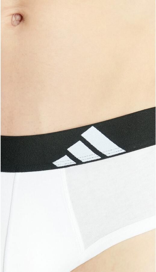 Adidas Sportswear Slip Active Flex Cotton elastisch logoband schuurvrij draagcomfort zonder opening (Set van 3) - Foto 5