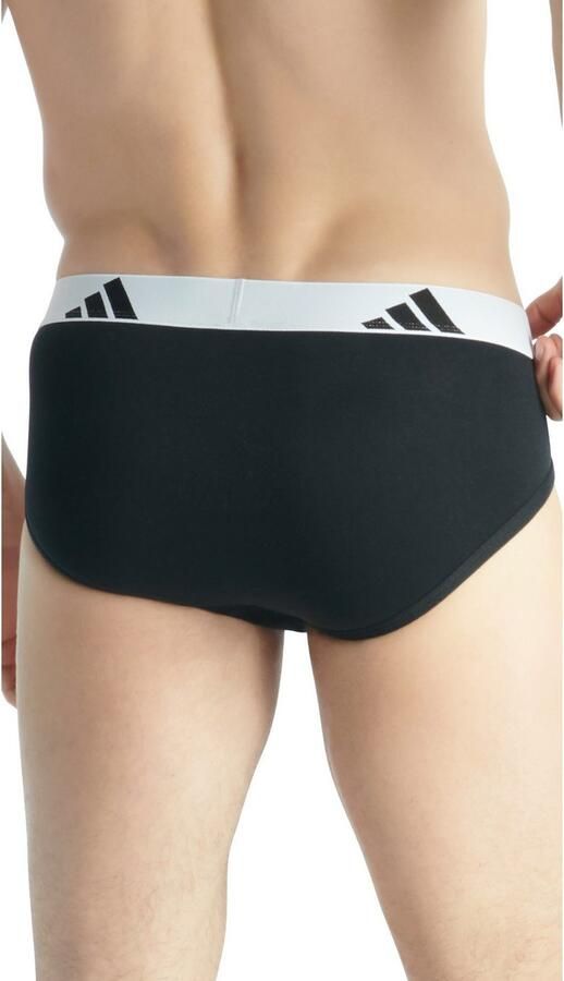 Adidas Sportswear Slip Active Flex Cotton elastisch logoband schuurvrij draagcomfort zonder opening (Set van 3) - Foto 4