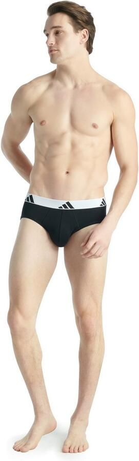 Adidas Sportswear Slip Active Flex Cotton elastisch logoband schuurvrij draagcomfort zonder opening (Set van 3) - Foto 7