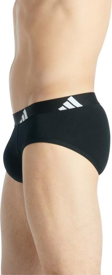 Adidas Sportswear Slip Active Flex Cotton elastisch logoband schuurvrij draagcomfort zonder opening (Set van 3) - Foto 8