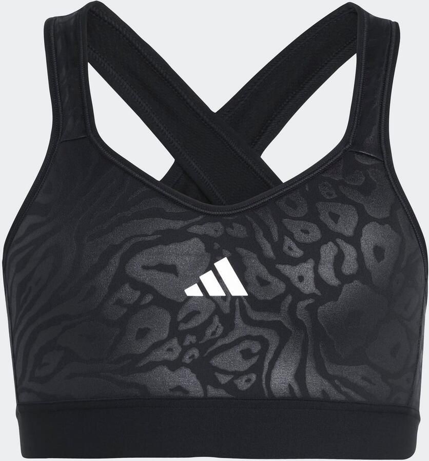 Adidas All Sports Animal Print Marshmallow Print Beha