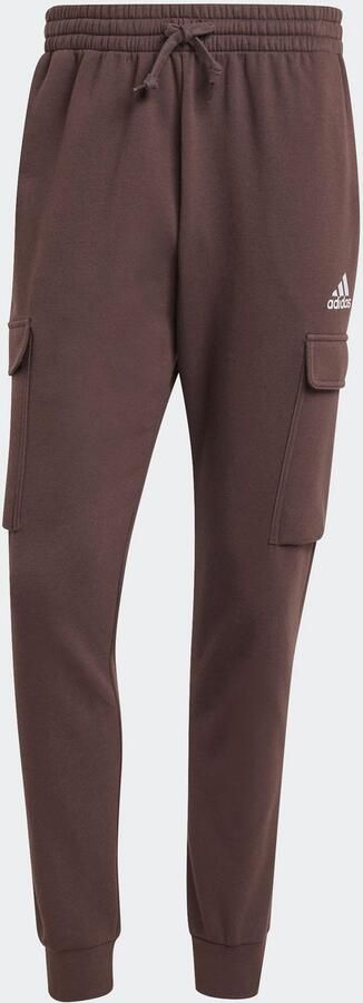 Adidas Sportswear Sportbroek ESSENTIALS FLEECE REGULAR TAPERED CARGOBROEK Joggingbroek cargo van zacht fleece-materiaal (1-delig) - Foto 8
