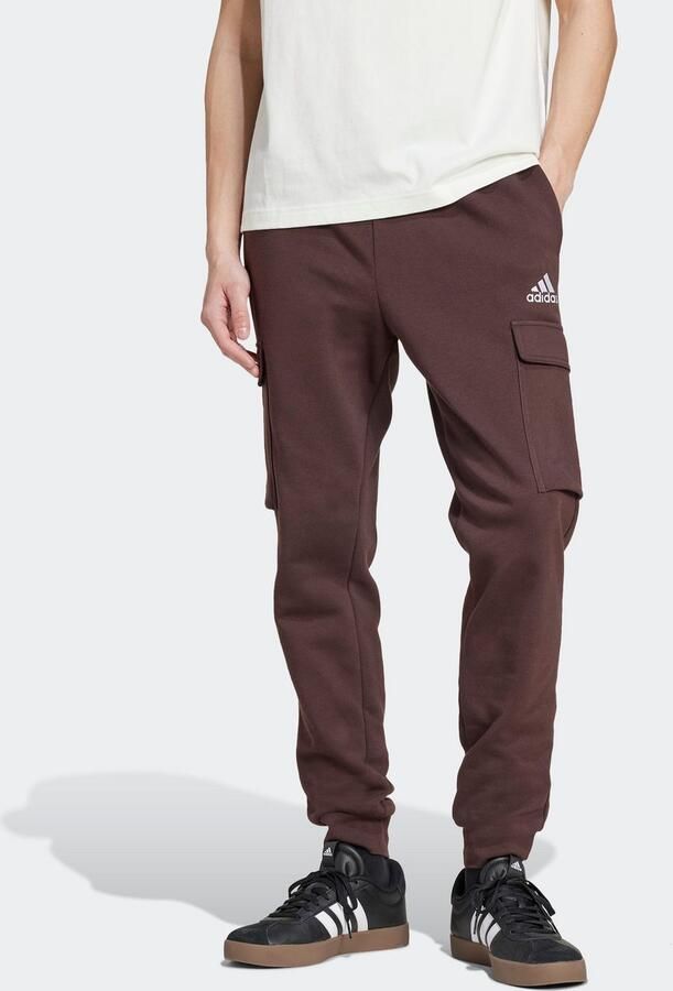 Adidas Sportswear Sportbroek ESSENTIALS FLEECE REGULAR TAPERED CARGOBROEK Joggingbroek cargo van zacht fleece-materiaal (1-delig) - Foto 5