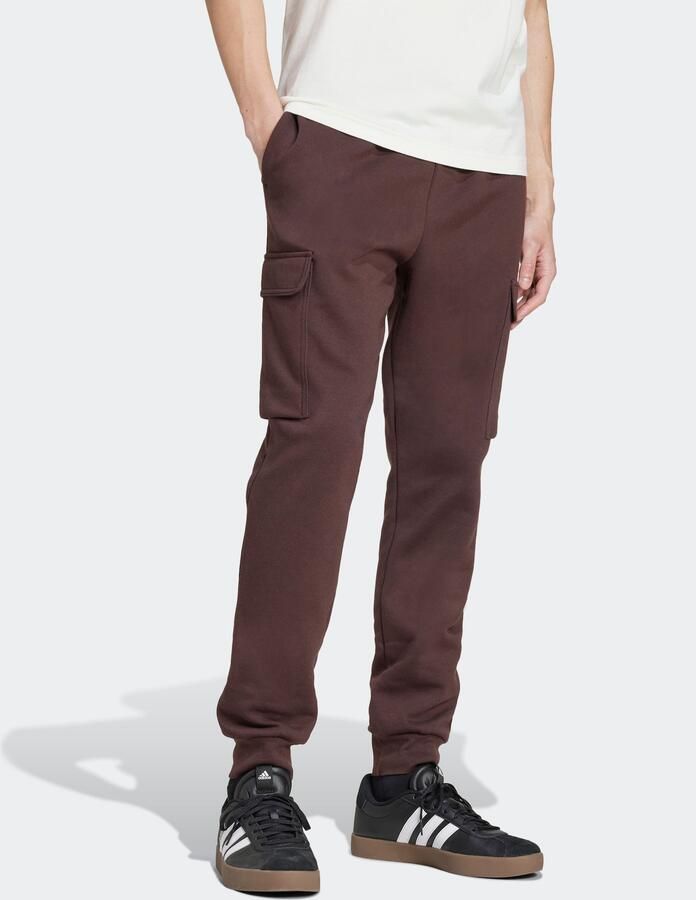 Adidas Sportswear Sportbroek ESSENTIALS FLEECE REGULAR TAPERED CARGOBROEK Joggingbroek cargo van zacht fleece-materiaal (1-delig) - Foto 4