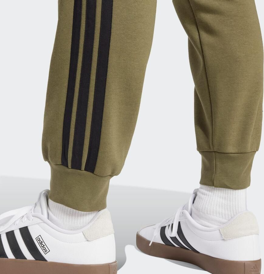 Adidas Sportswear Sweatpants met elastische band en labelstitching