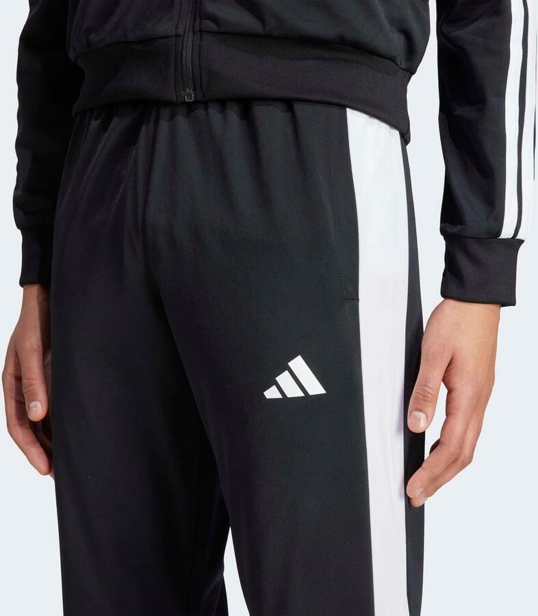 Adidas Sportswear Sportbroek M 3S TR CB SNP Tricotmateriaal met verstelbare drukknopen op de onderbenen (1-delig) - Foto 2