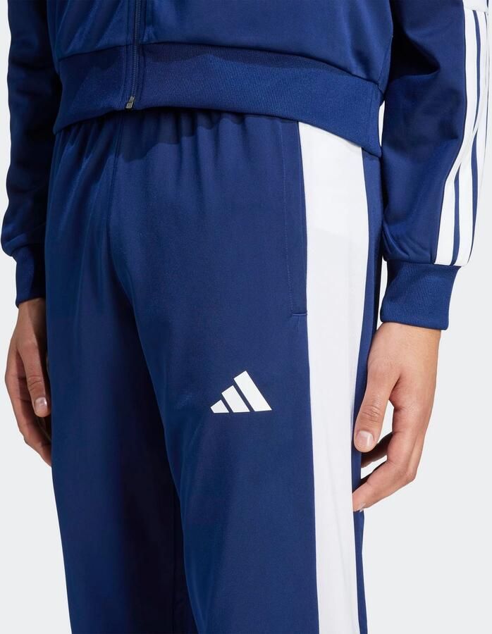 Adidas Sportswear Sportbroek M 3S TR CB SNP Tricotmateriaal met verstelbare drukknopen op de onderbenen (1-delig) - Foto 2