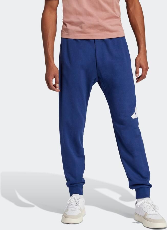 Adidas Sporty Essentials Big Logo French Terry Broek Blue Heren - Foto 2